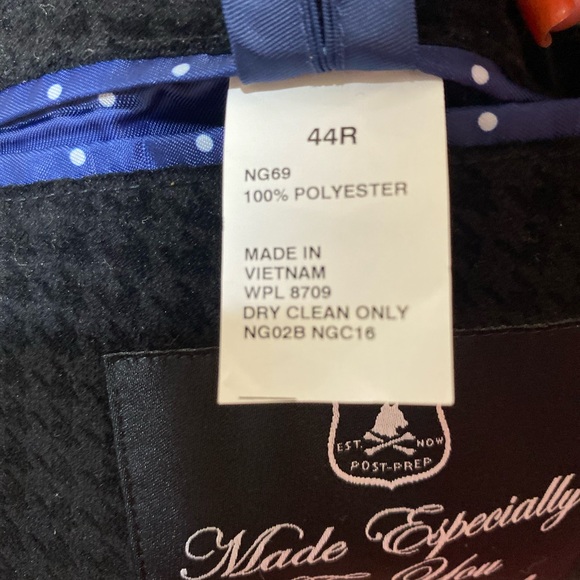 Nick Graham New York cut Stretch Modern Fit Blazer Size 44R houndstooth pattern - Picture 4 of 7